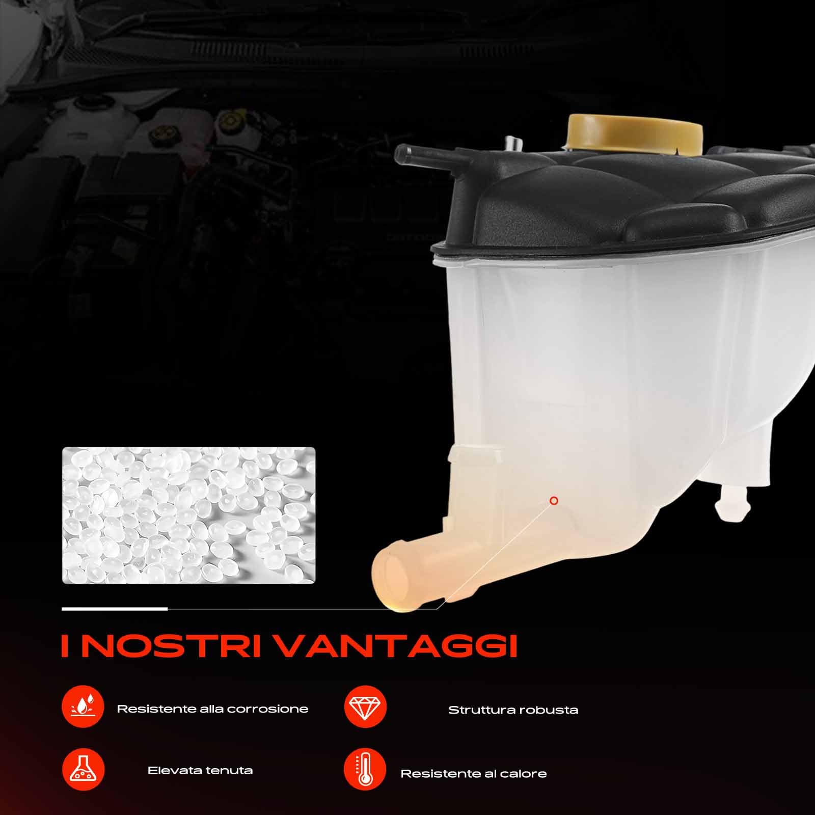 Contenitore refrirante Sostituzione per GL320 GL450 ML320 X164 W164 2005-2016 1645000049