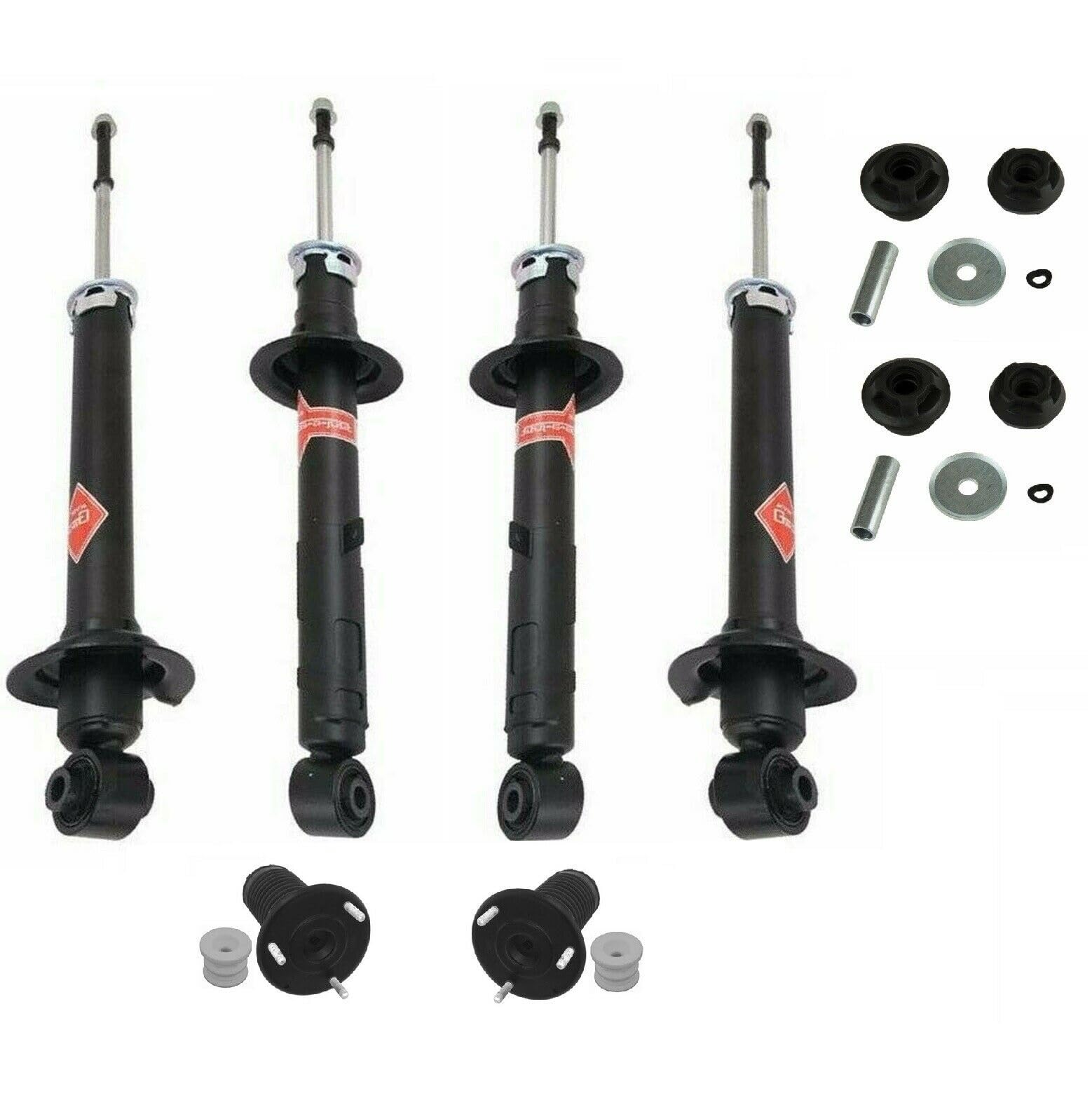 Amazon.com: Front Struts & Rear Shocks Mounts Kit For Lexus GS350