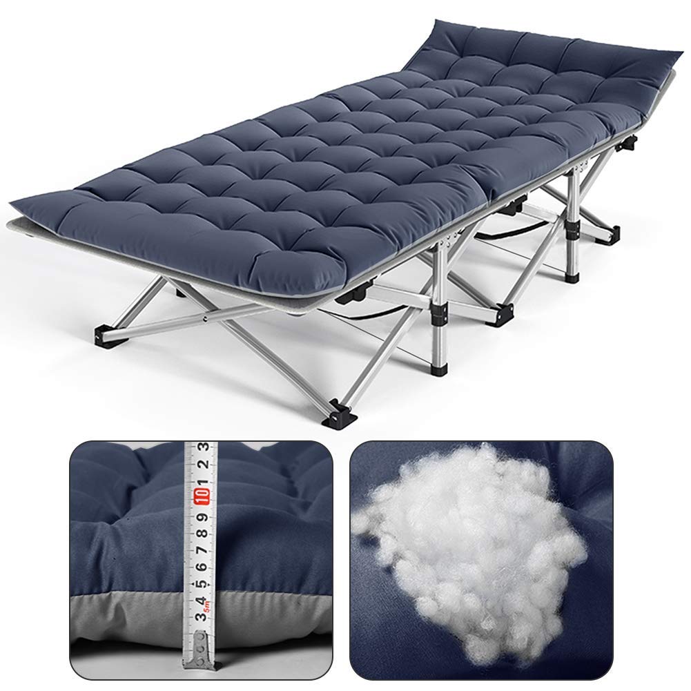 Buy Oeyal Camping Cot Folding Camping Bed for Adults, Heavy Duty
