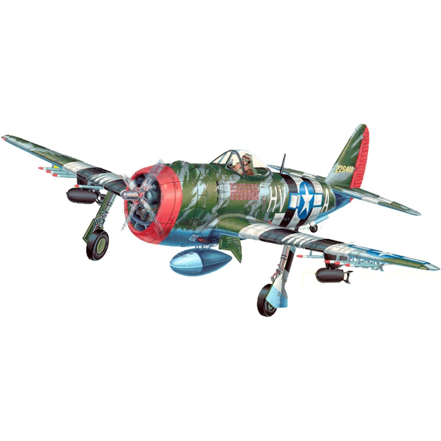 Amazon.com: Guillow's P-47D Thunderbolt Model Kit : Arts, Crafts