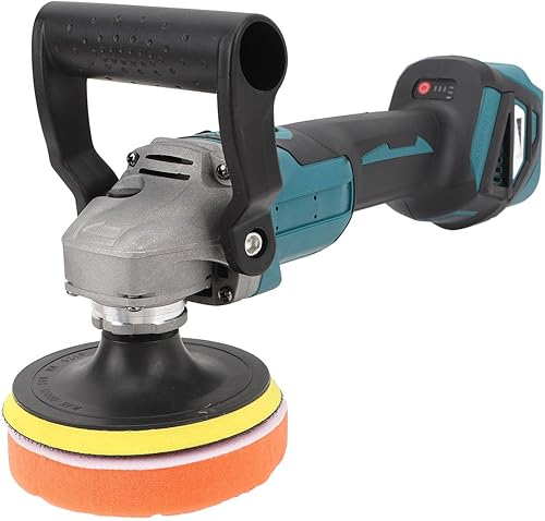 Miniatura 4 de Cordless Buffer Polisher 18V 6 Speed 2000 to 4800RPM with LCD Display Ergonomic Handle for Car Waxing Polishing Paint Defect Oxidation Treatment