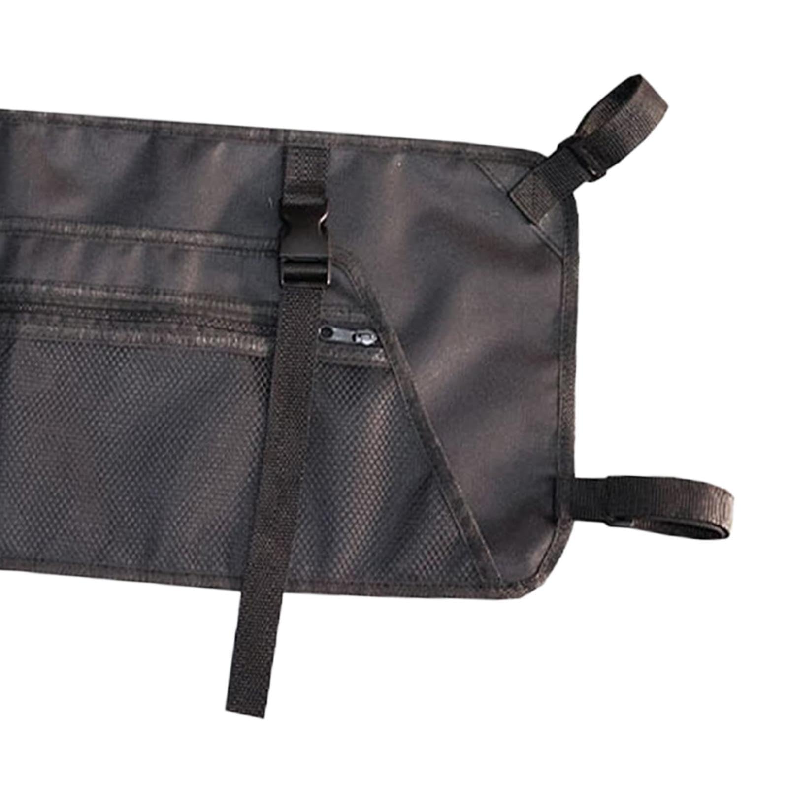Bolsillo lateral para vagón, bolsa de almacenamiento fácil de instalar, para carrito ligero, para camping, playa, al aire libre, soporte esencial para artículos diversos, accesorio conveniente