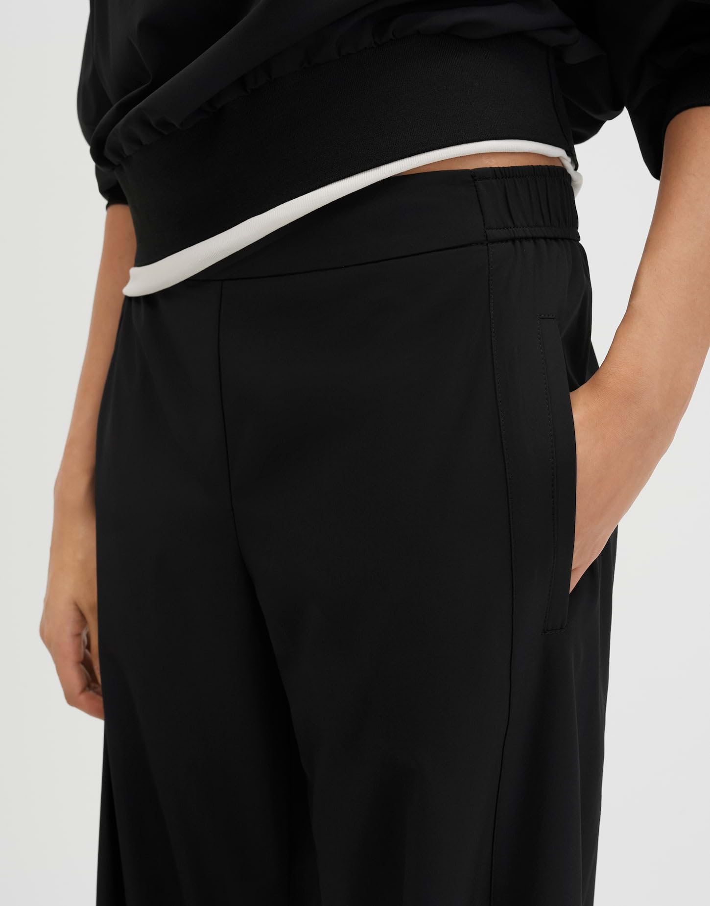 someday Damen Wide Leg Pants | Charlie Wide LINE Wide Leg Pants mit Komfortbund