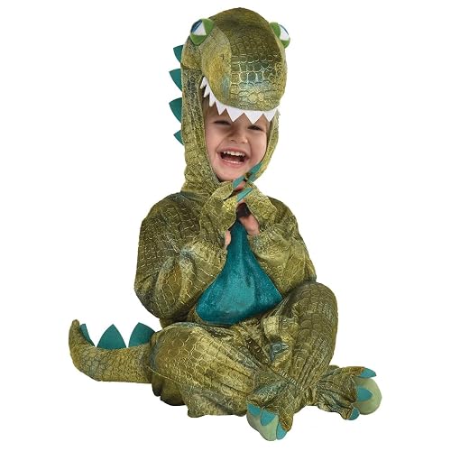 (PKT) (9904765) Disfraz de dinosaurio rugido para bebé (2-3 años)