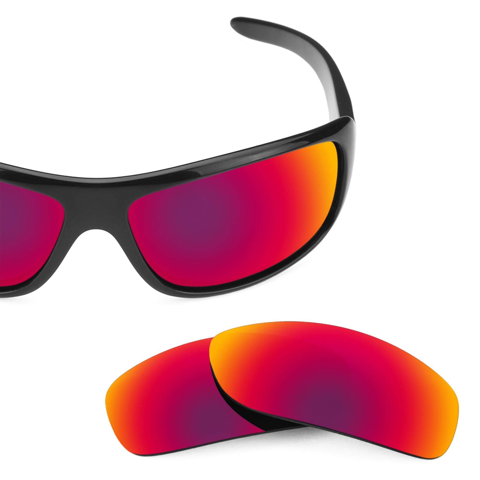 Revant Replacement Lenses Compatible With Revo Belay RE4038, Non-Polarized, Midnight Sun Mirrored