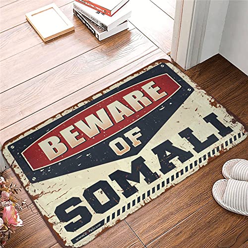 Tapis de bain COTECI Beware of Somali pour sol sec et propre - 2