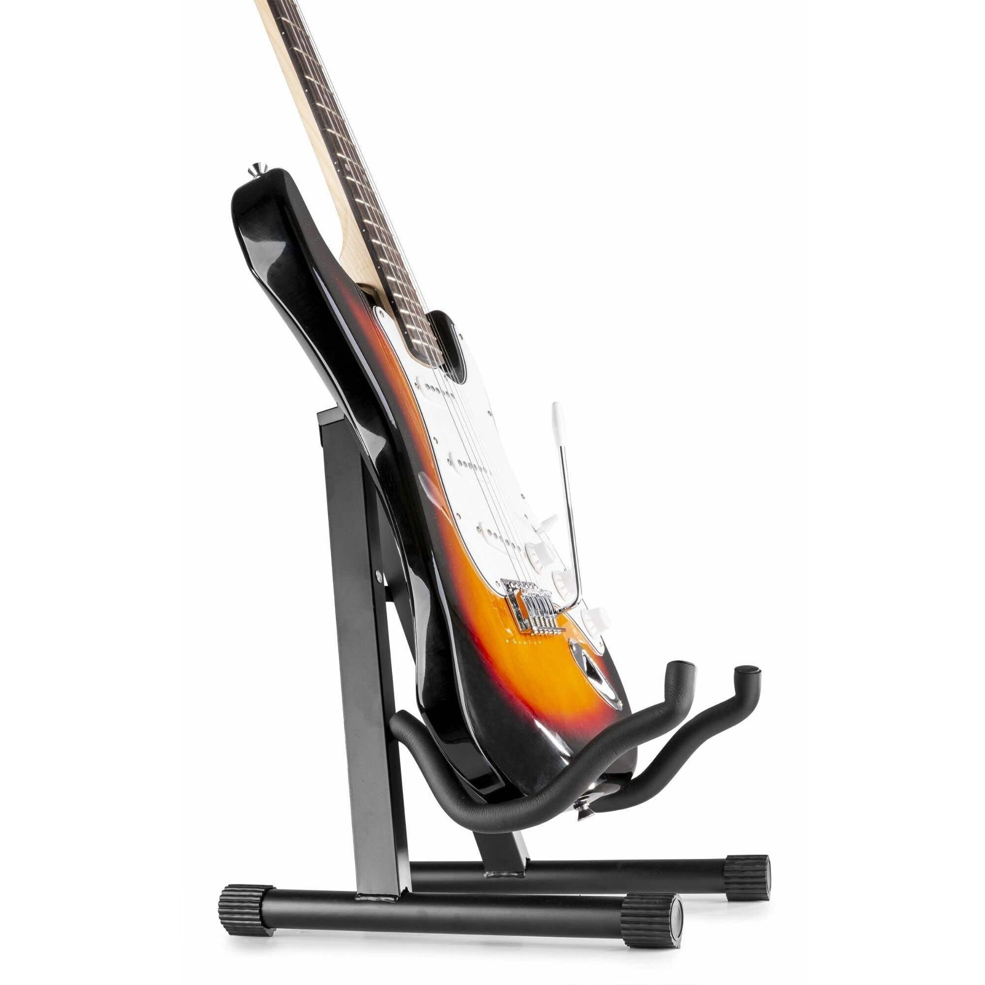 MAX GigKit E-Gitarrenset inklusive Gitarrenständer – Sunburst