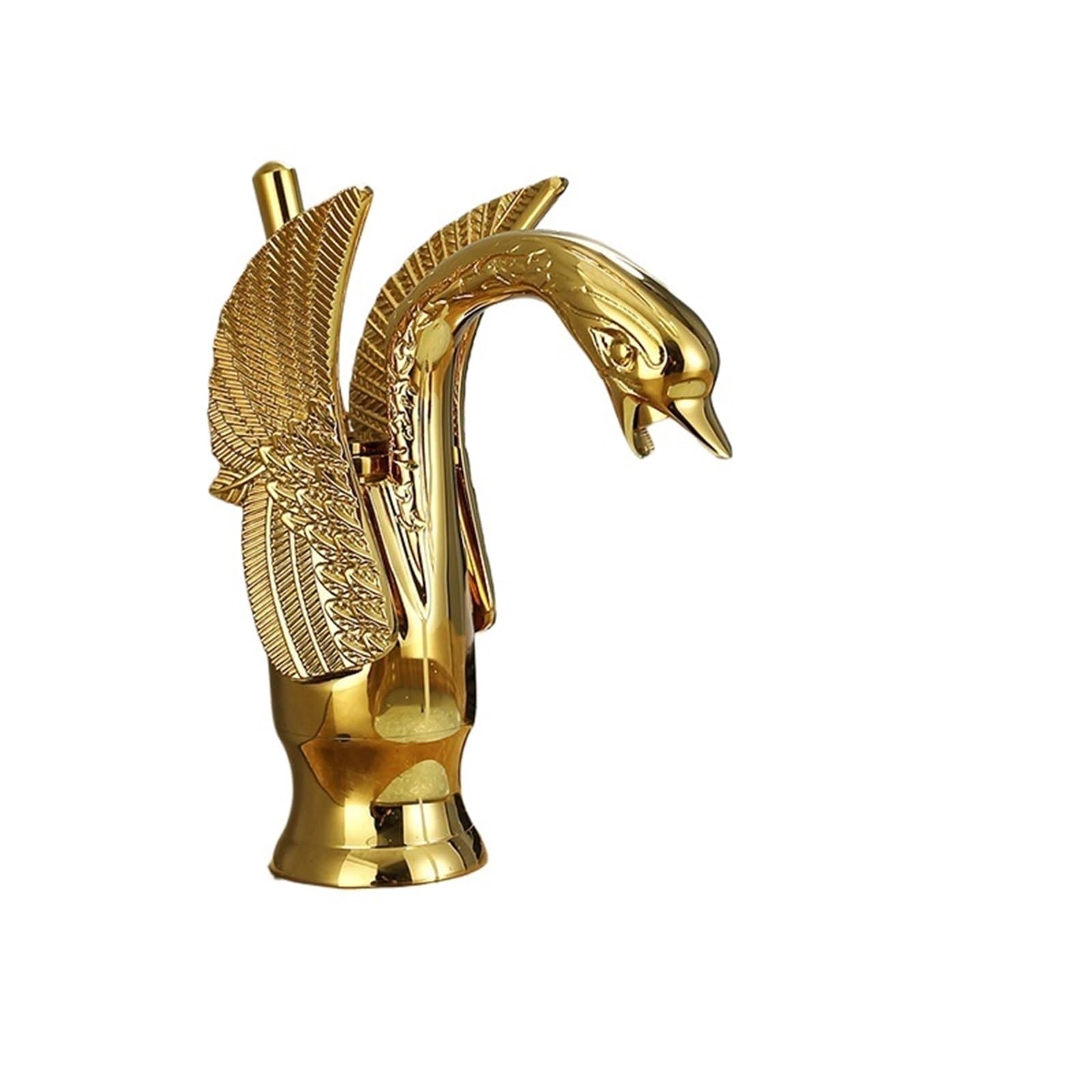 Faucet，Golden Basin Faucet Deck Mount Sink Short Faucets