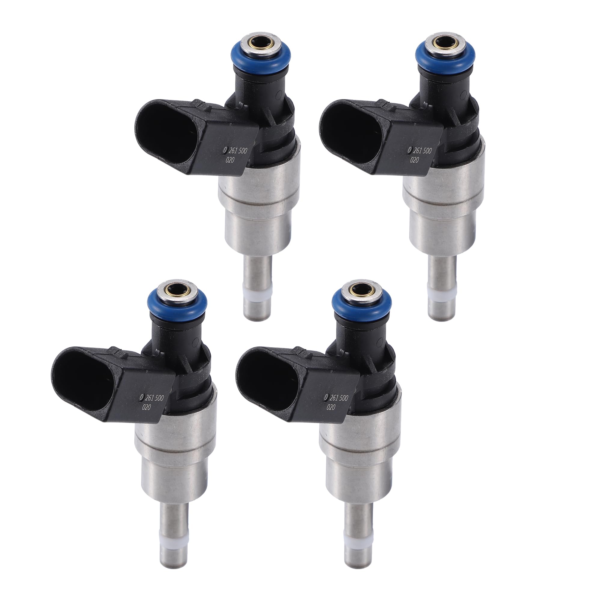 A ABSOPRO Iniettore Carburante Ugello Per VW Golf 2.0L 4pz Nero | Nero, Metallo, Plastica, 8.4X5X2Cm, 06F906036F, 1 Foro, 2 Pin, Per Audi TT, TT Quattro, TTS Quattro 2.0L 2009-2015