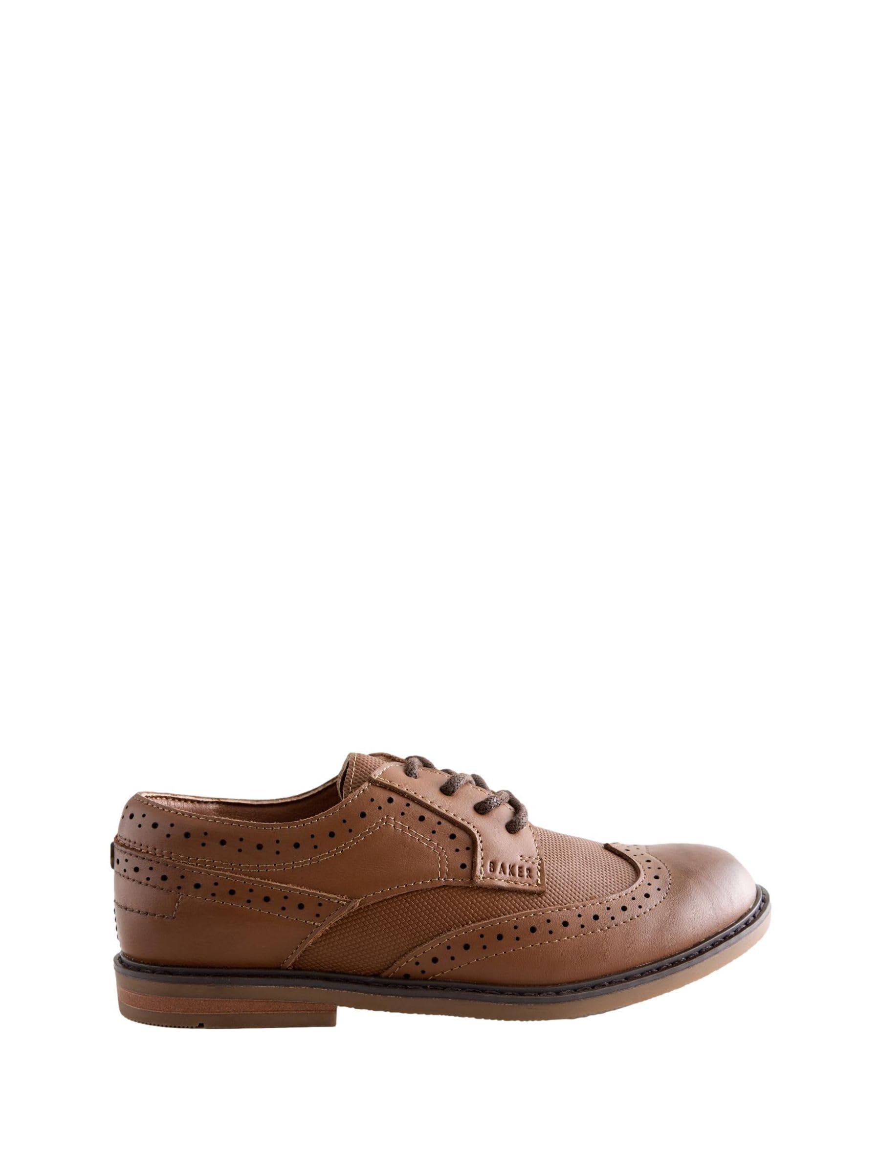 Ragazzo Scarpe Brogue in Pelle Eleganti