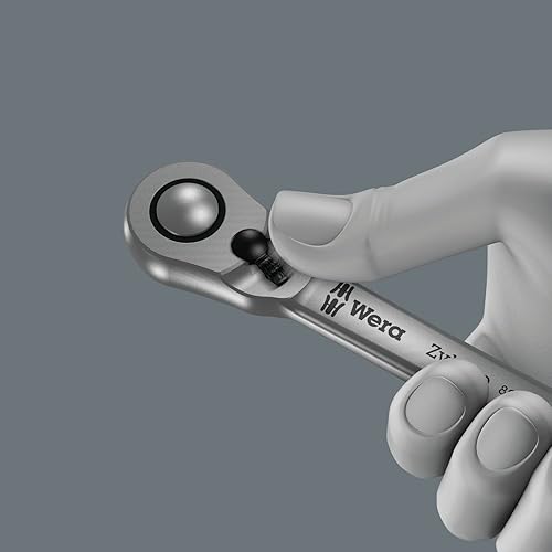 Miniatura 5 de 8100 SA 12 HF Juego de trinquete metálico cuadrado de empuje 1/4"