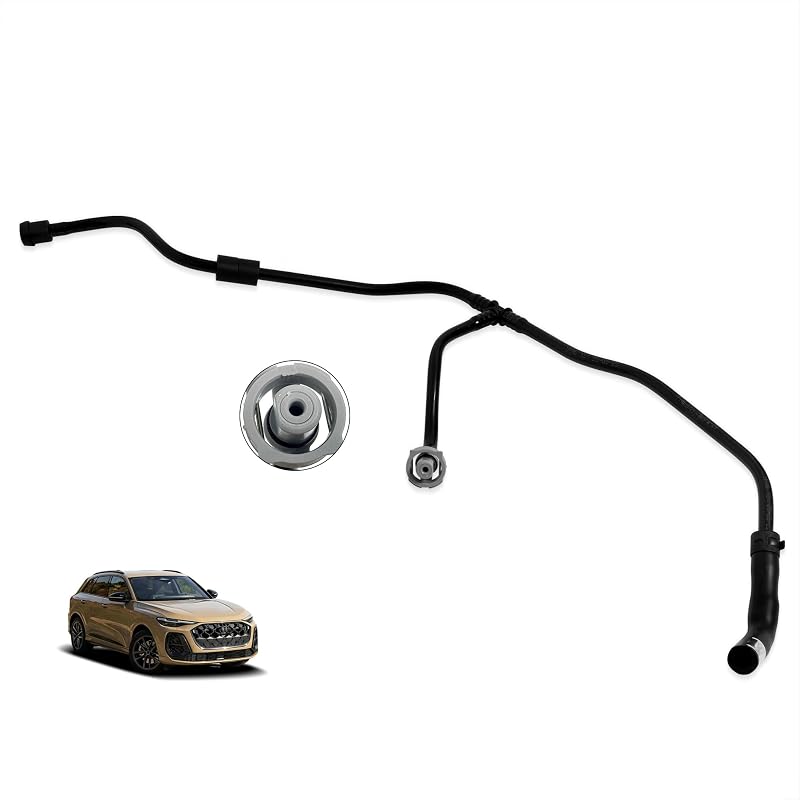 Mangueira do reservatório de expansão do radiador Uselection 80A121081AS para Audi Q5 2.0L 2018 a 2024 – 1 unidade