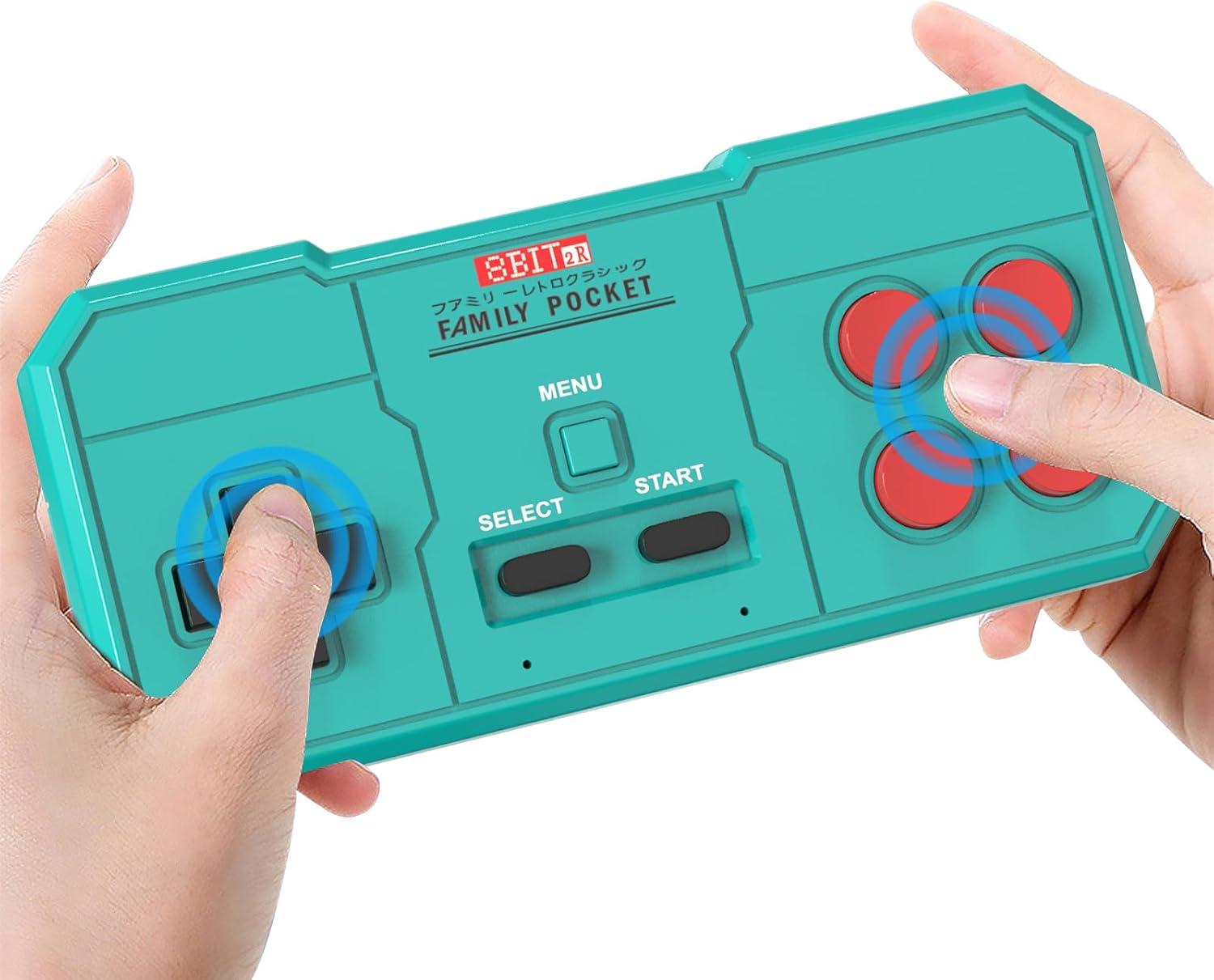 EASEGMER Retro Game Controller, Compatible with GV300S Game Console (Blue)