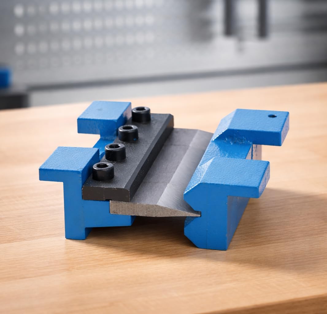 KATSU Tools Accesorio doblador de freno de metal de 100 mm, capacidad máxima de flexión de 14 Ga/2 mm, acero suave y aluminio de 3 mm, modelo 165152