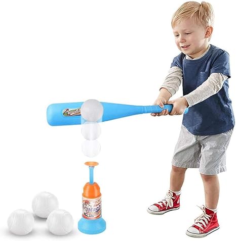 Amazon 野球子供用野球セット子供用野球玩具セットベビーボールランチャー野球用バットフィットネススポーツ玩具 野球 おもちゃ