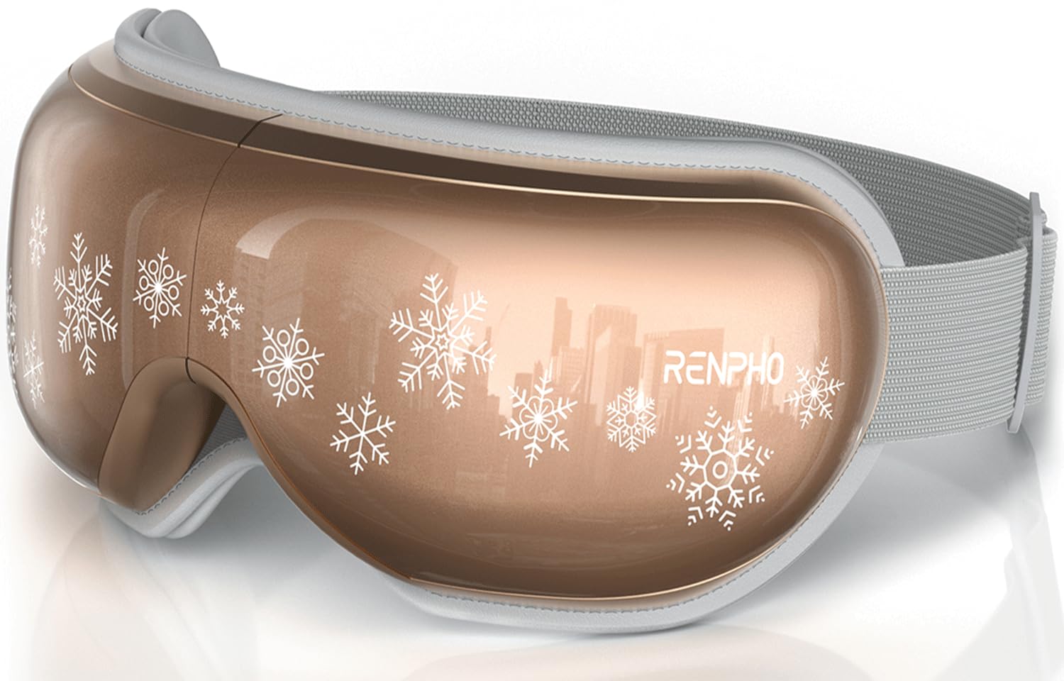 RENPHO Eye Massager with Heat, Compression, Customized Eye Care Machine, Heated Eye Sleep Mask for Eye Strain Relief, Dry Eyes, Migraine Relief, Improve Sleep, Birthday Gifts for Women Men