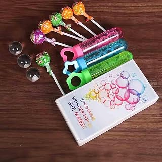 blue-ther Wonder Pop Magic Tricks Lollipop Appearing from Bubbles Close Up Illusions Gimmicks Props Accessories Comedy Toys for Kid