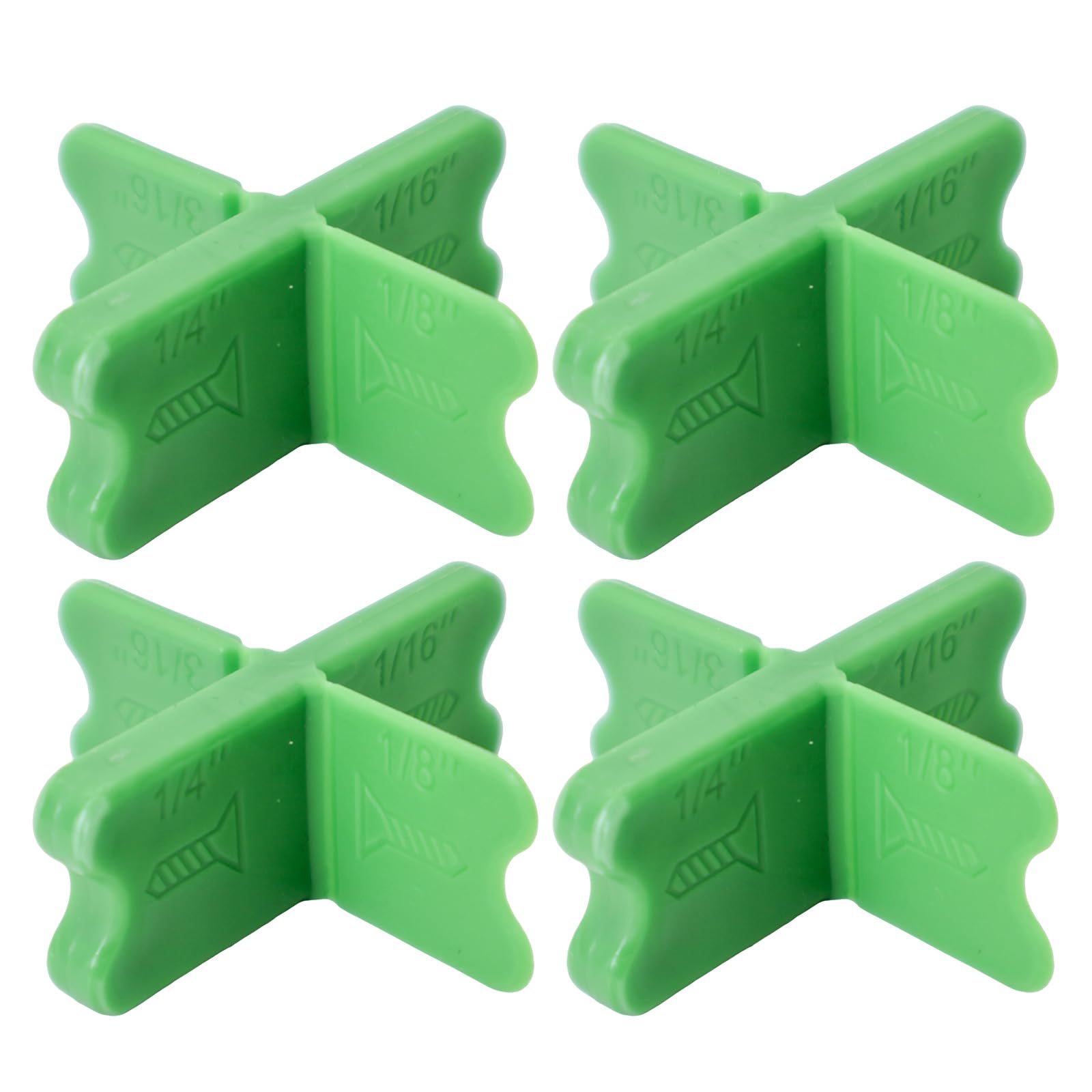 4pcs Thickness Deck Spacers 4Thicknesses Deck Board Spacers for Flooring Gaps Installation Tool Adjustable Gaps ABS Plastics