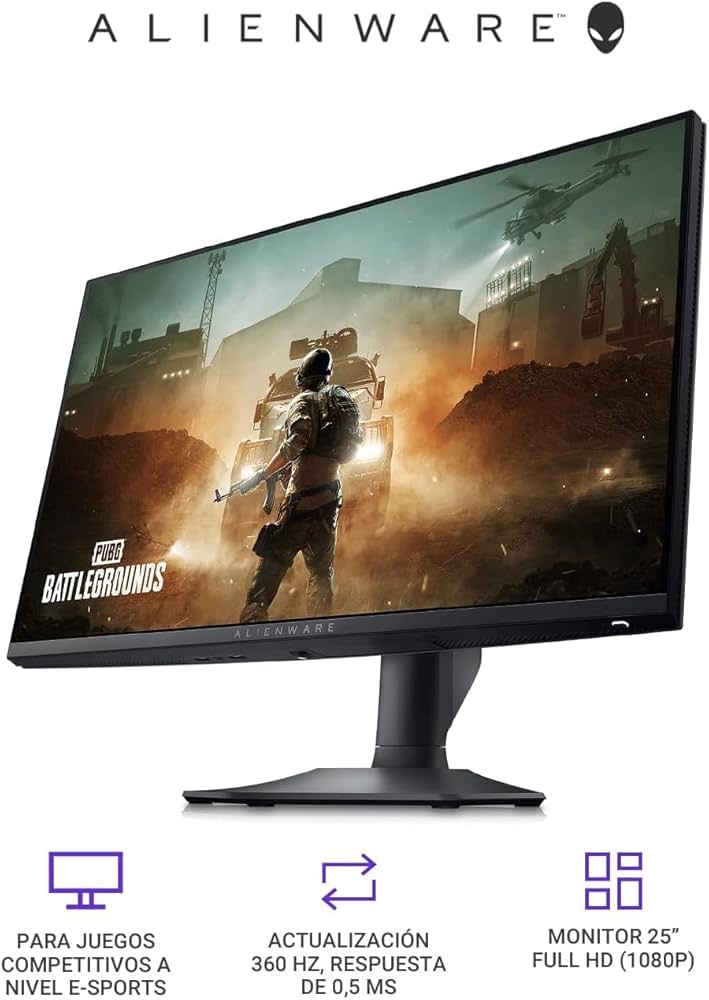 ALIENWARE 25 ゲーミング モニター AW2523HF Amazon.com: Alienware Gaming Monitor AW2523HF 24.5