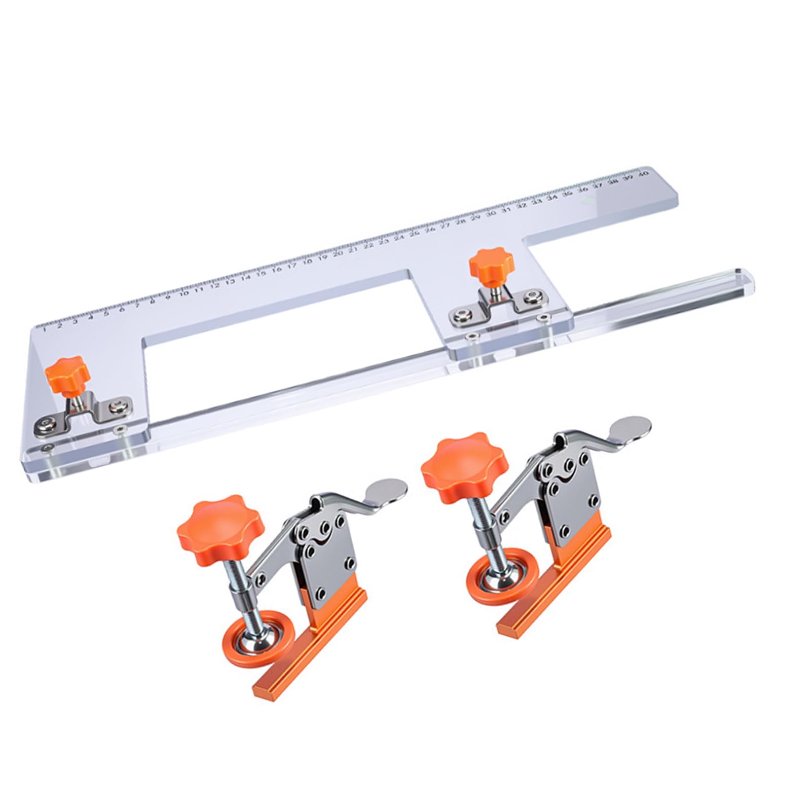 Cabinet Installation Clamps Drawer Panel Installation Clip Household Drawer Fixed Device Cabinet Door Panel Mounting Woodworking Template