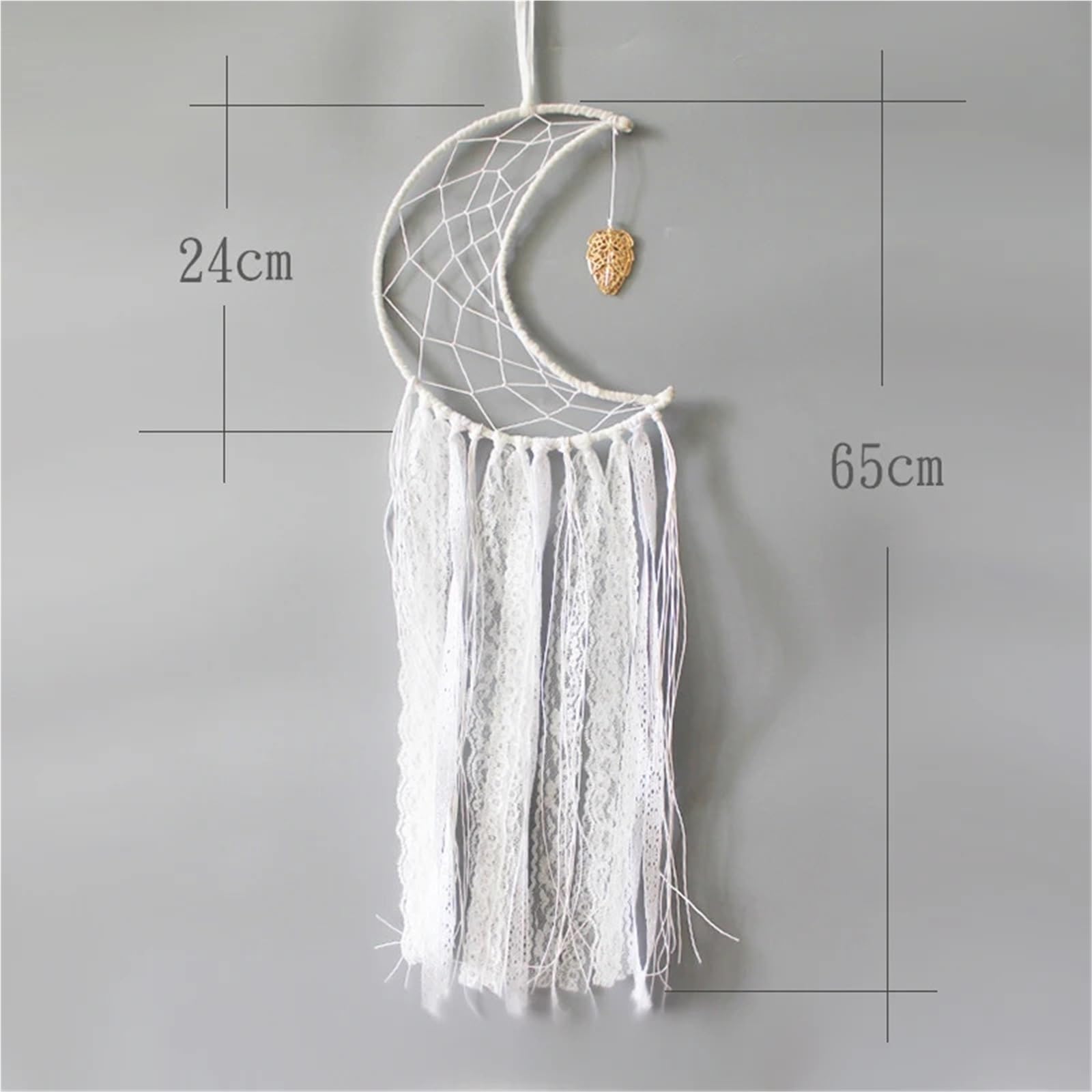Atrapasueños Grande for decoración de habitación, Estrella y Ojo, atrapasueños Boda for niñas, 2 uds para El Dormitorio(White Black)