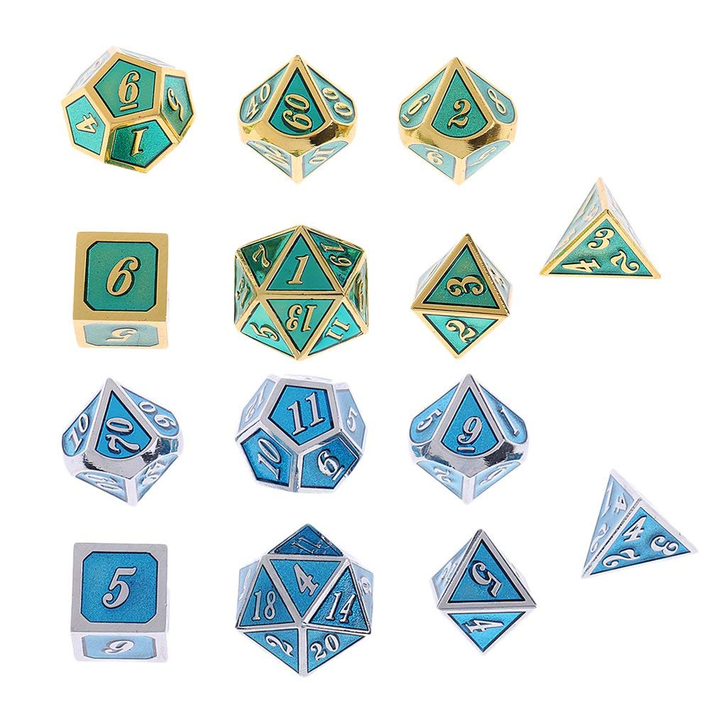 7-teiliges Würfel-Set, Gesellschaftsspiel, Kartenspiel, DIY, verschiedene Zahlen, Dice Spiel, Trinkspiel