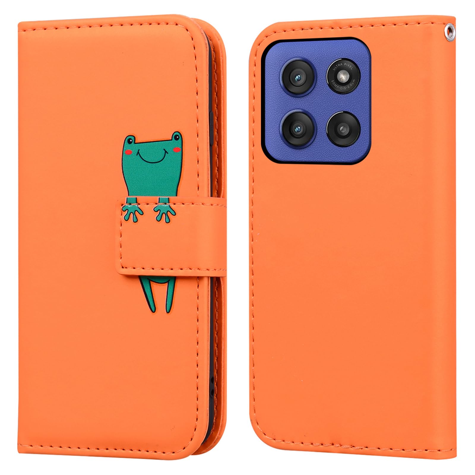 Amazon.co.jp: TEDTIKJT 向けのMoto G66Y 5G ケース 手帳型 かわいい