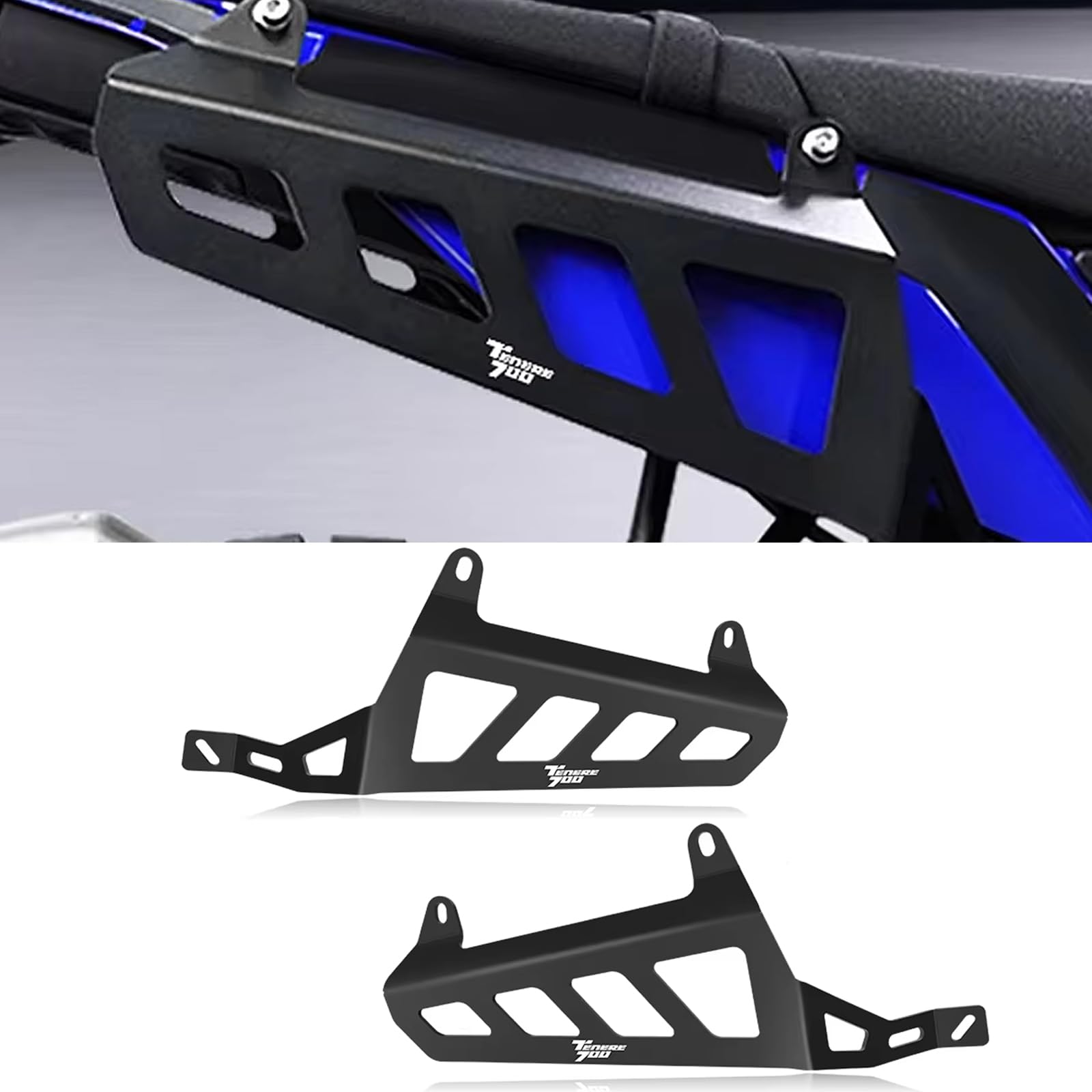 For Tenere 700 T7 T700 2019-2024 Tenere 700 World Raid 2022-2024 Accessori Portapacchi laterale Supporto per borsa da sella Barra di supporto Staffa di montaggio