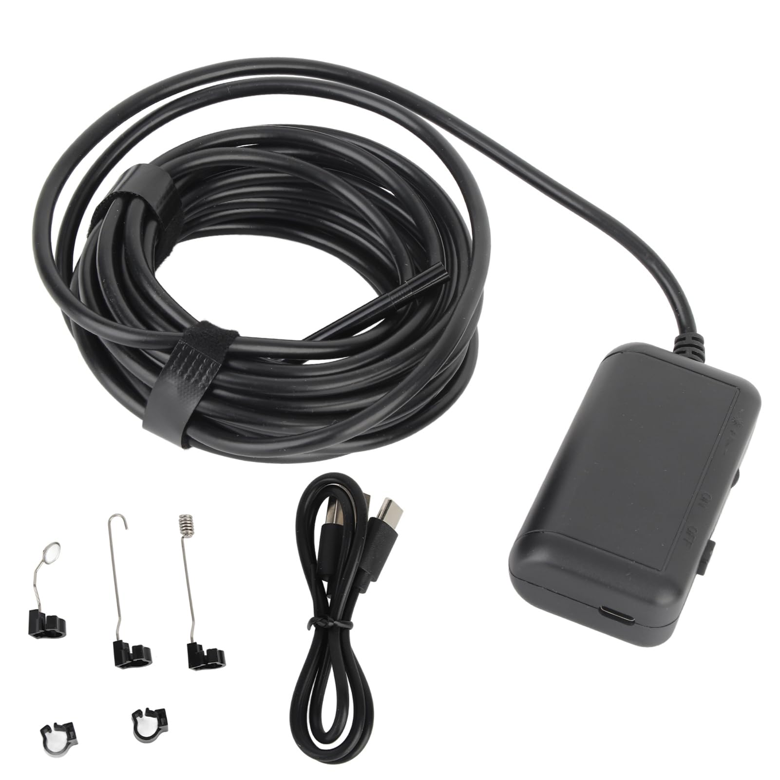 Caméra D'inspection D'endoscope WiFi Haute Résolution 5MP 0,2 Pouces pour L'inspection de Tuyaux de Voiture (câble de 2 m)