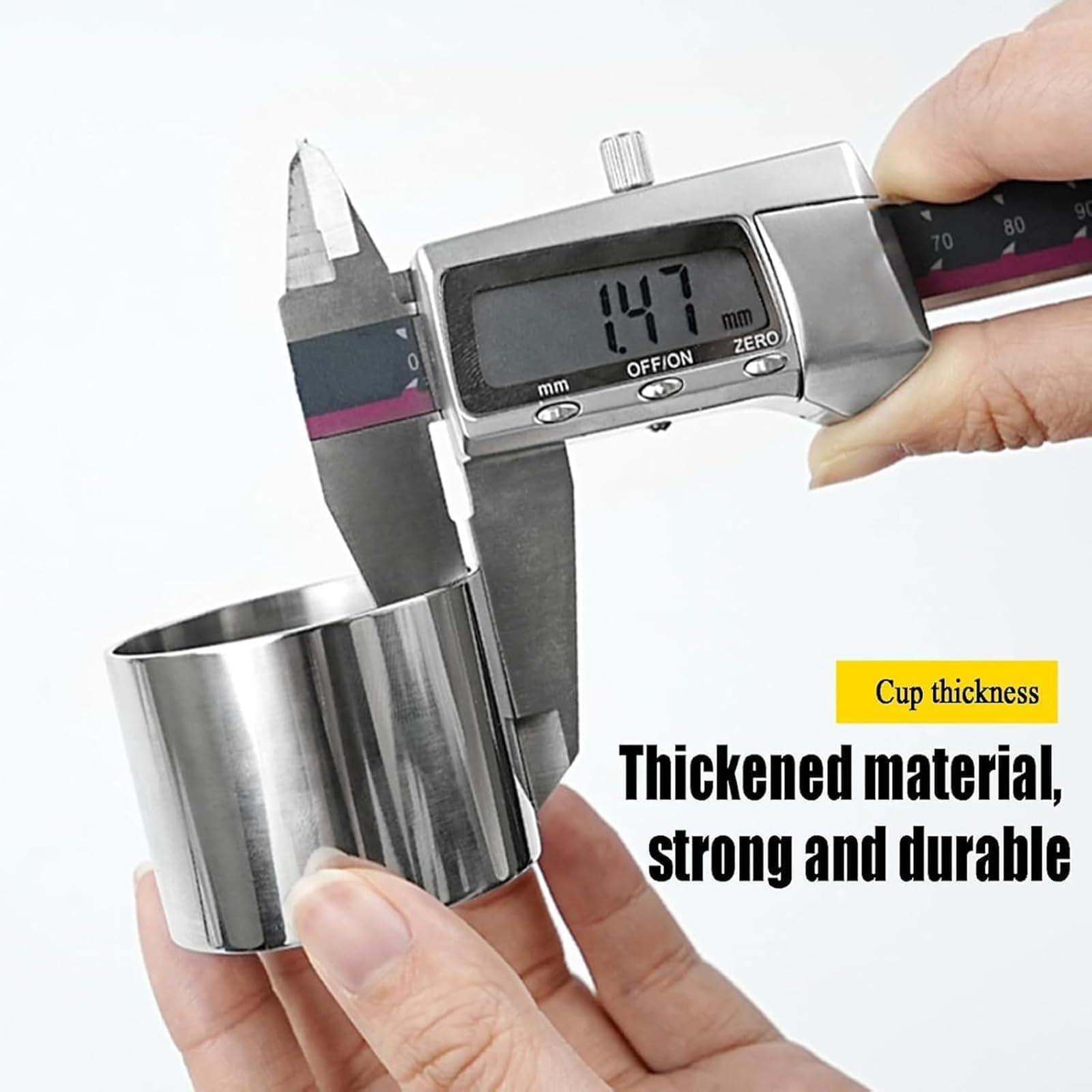 Gobelet de densité de haute précision en acier inoxydable de 100 ml, avec boîte de rangement, pour la mesure de la densité des liquides. Faible marge d'erreur