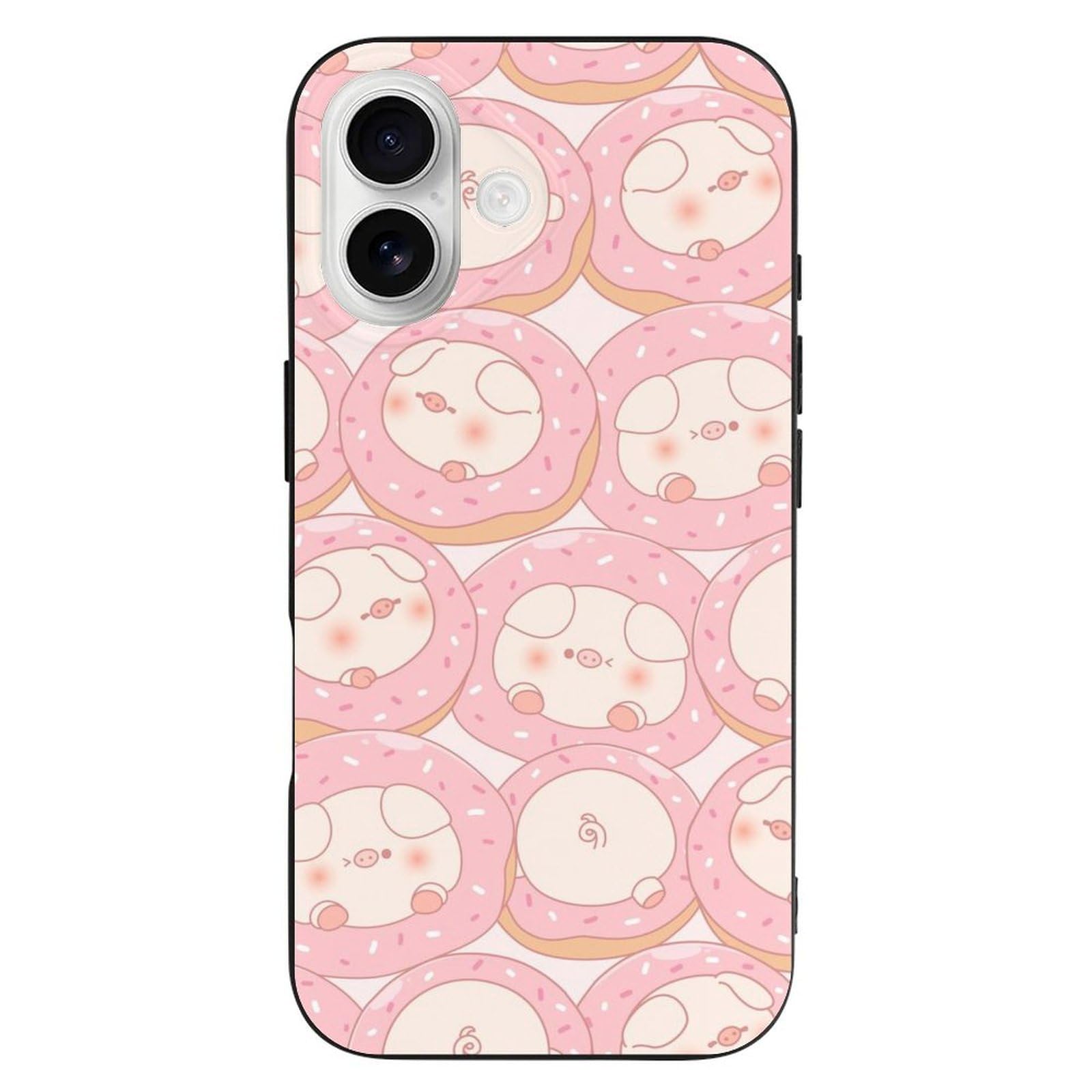 Amazon.co.jp: iPhone 16 ケース 可愛い 豚 ピンク iPhone 16 用
