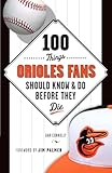 100 Things Orioles Fans Should Know & Do Before They Die (100 Things...Fans Should Know)