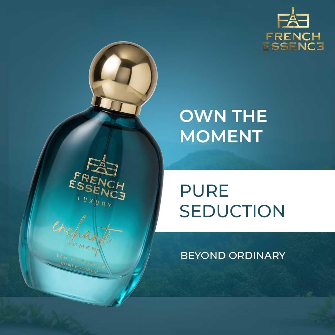 FRENCH ESSENCE Luxury Enchante Perfume For Women 60 ml Long Lasting Fragrance Scent Eau De Parfum 1