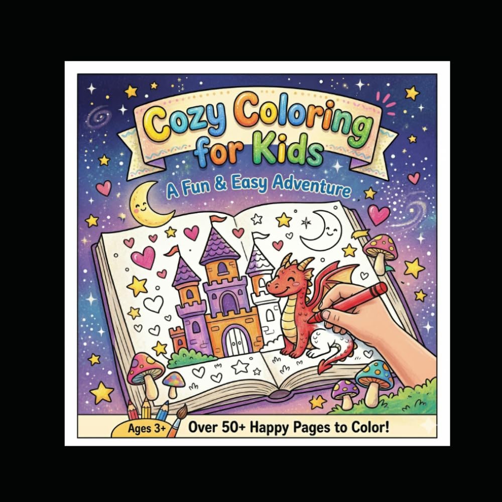Cozy Coloring for Kids: A Fun and Easy Adventure