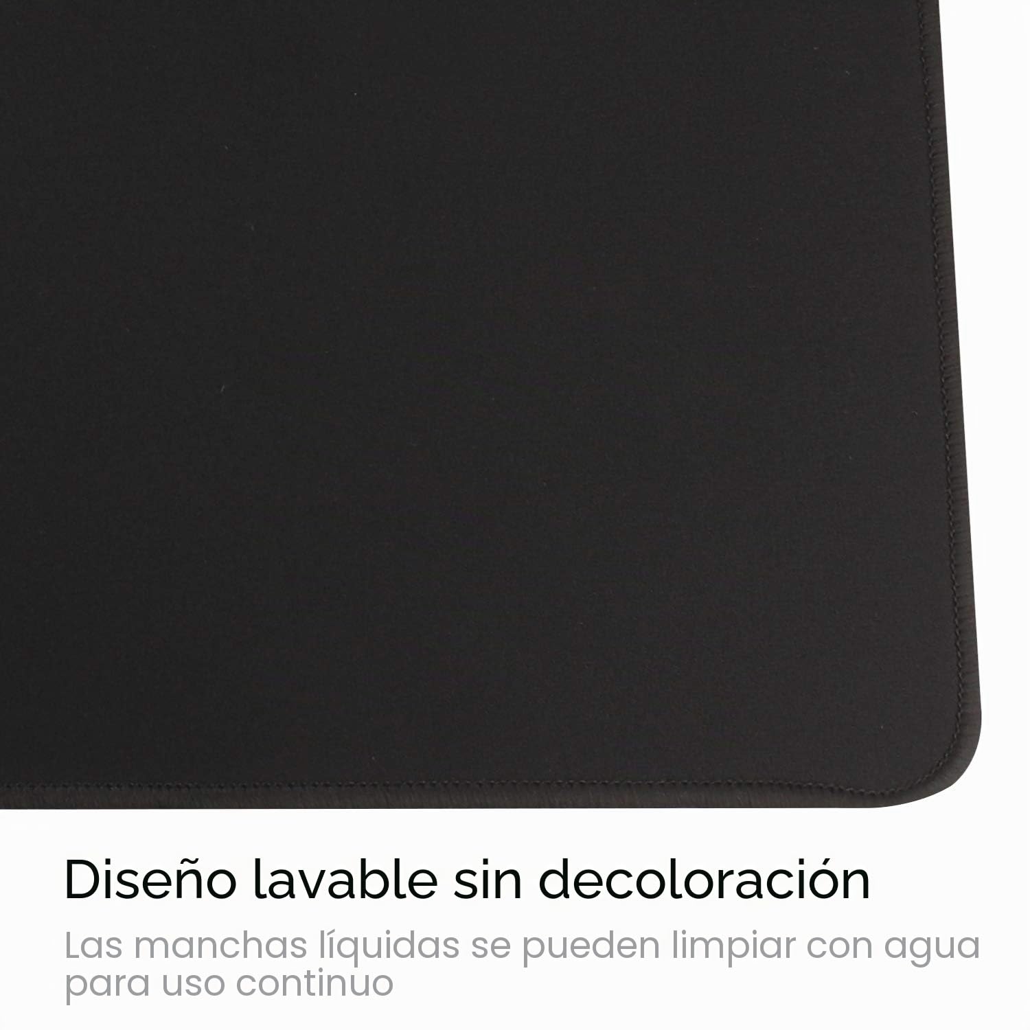 XXL tamaño Grande Alfombrilla para ratón y Ordenador Juegos Alfombrilla de ratón Almohadilla de DEST (60x30 Black001)