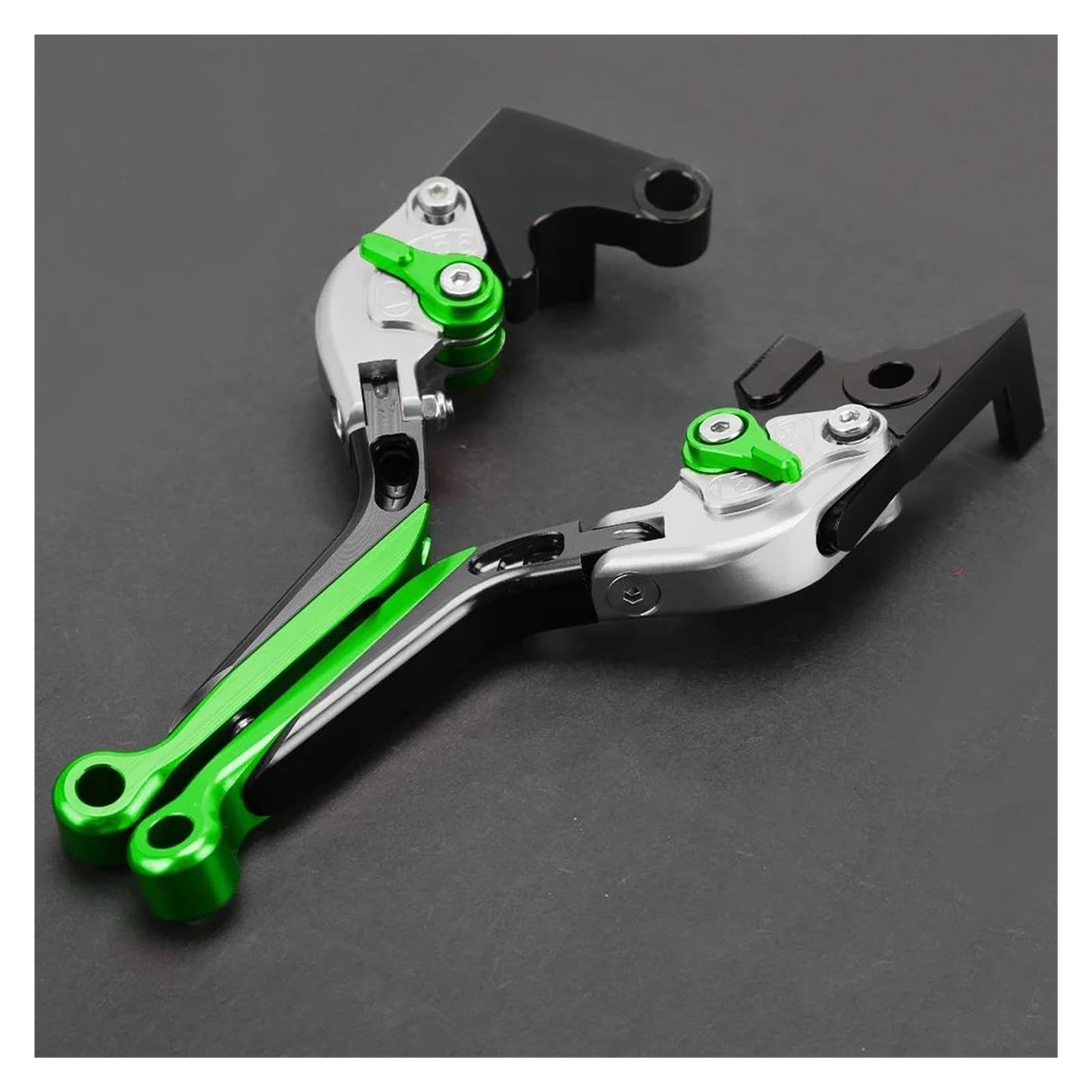 Mamxvkvzeu P Motorbike Brake Clutch Handle Levers Brake Clutch Lever Handle Levers Extendable Adjustable For Ninja 500 Z500 2024-2026(P)