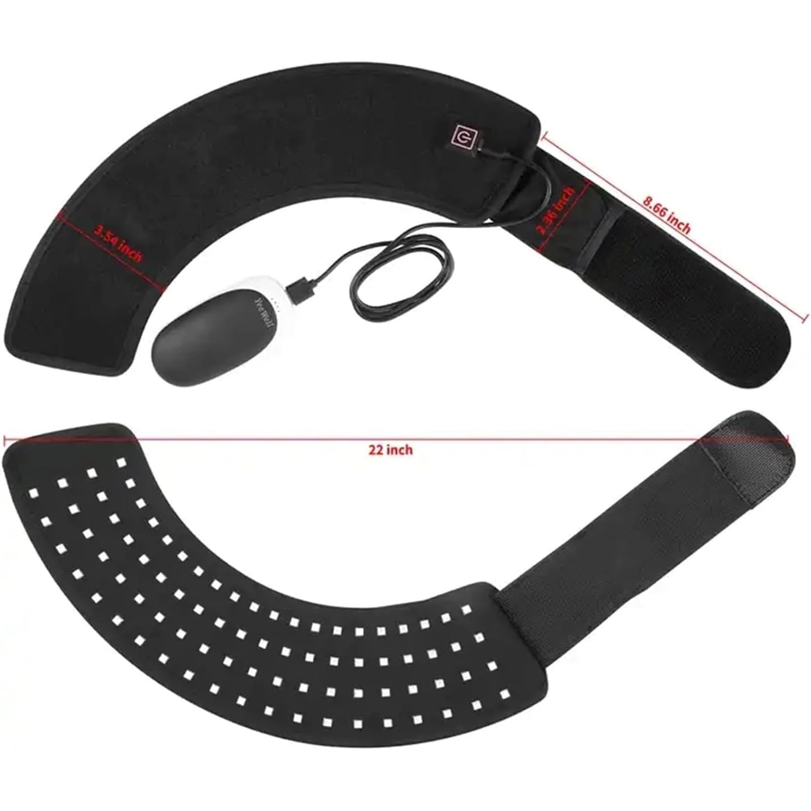 Dispositivo portatile luce rossa LED per terapia dello zoccolo cavallo