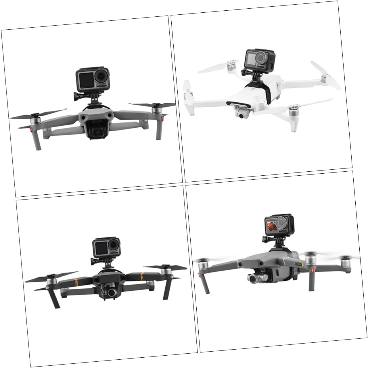 Camera Mount Bracket for Drones Drone Camera Stabilizer with Slip Pad Compatible with Mini Pro Air Easy Installation Cameras