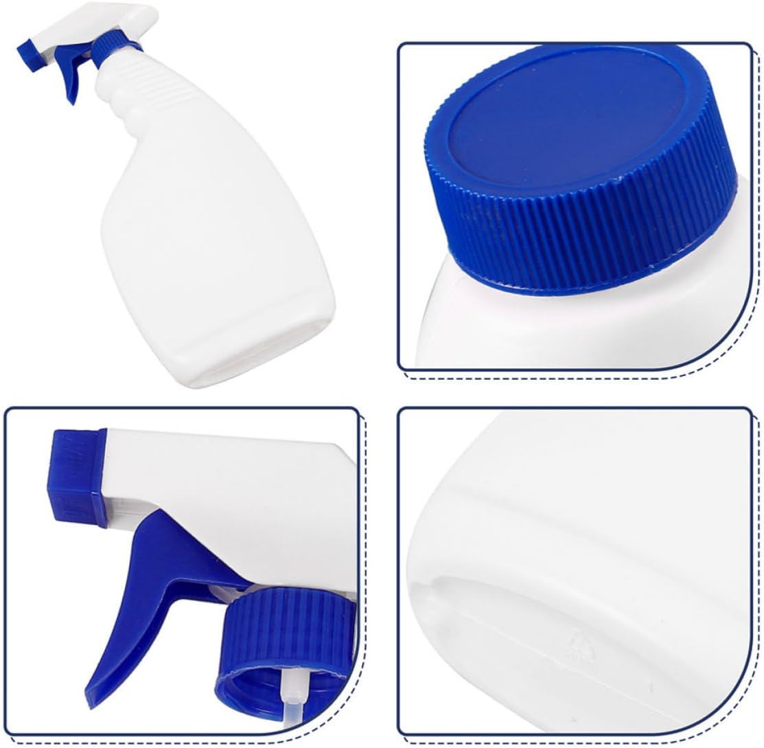 COHEALI Empty Spray Bottles Water Sprayer Bottles 500ml with Ergonomic Design 8pcs Pe Plastic for Applying Cleaning Solutions for Household and Commercial Use