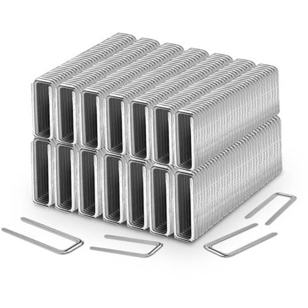 D-Work - 10.000 grapas galvanizadas V-08-9x8x0.6x0.75 mm