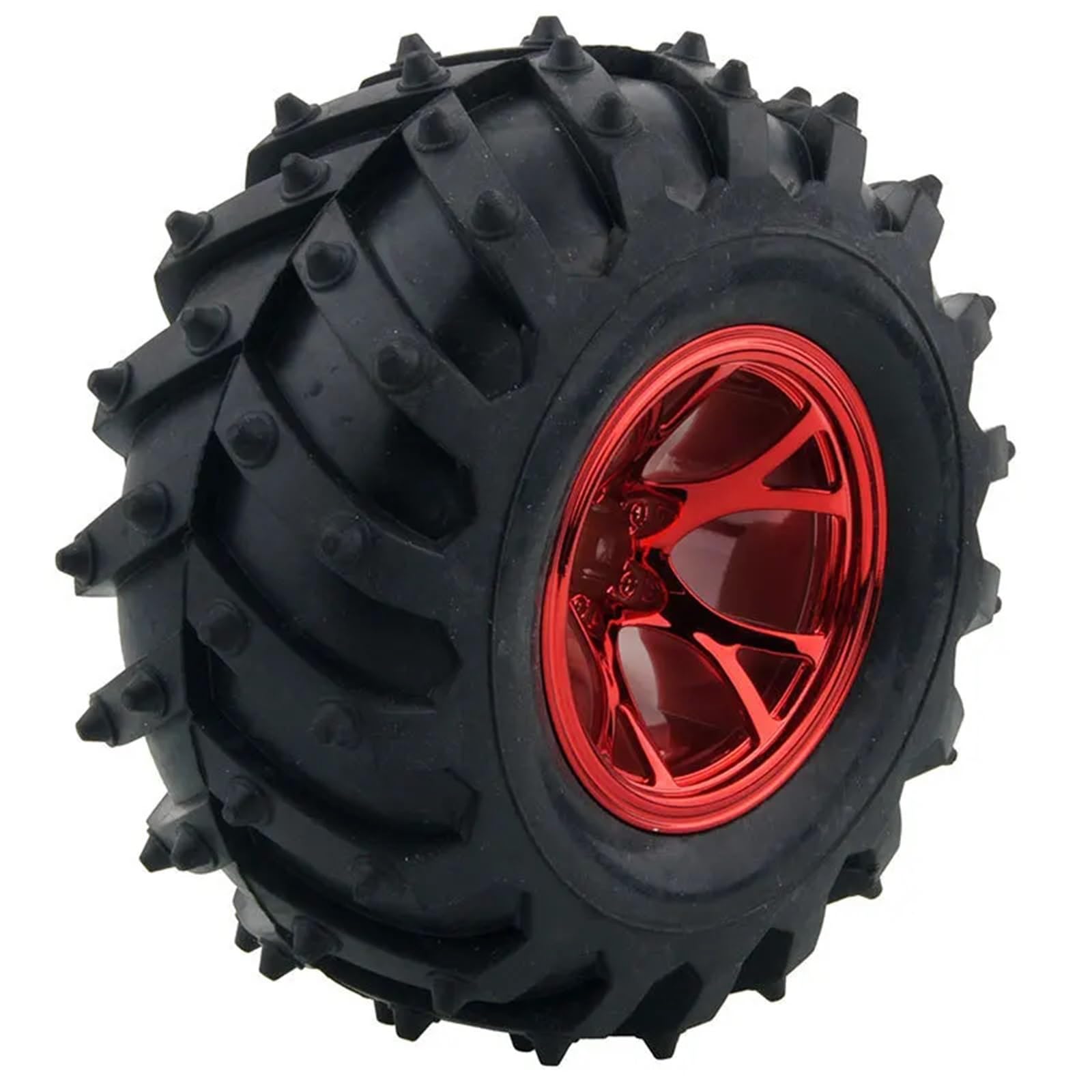 para HSP para HPI 1/10 Neumáticos Monster Goma Llantas Plástico para Cubo 12mm Hex 120mm Piezas Mejora RC Todoterreno Camión Coche Modelo Accesorio Neumáticos