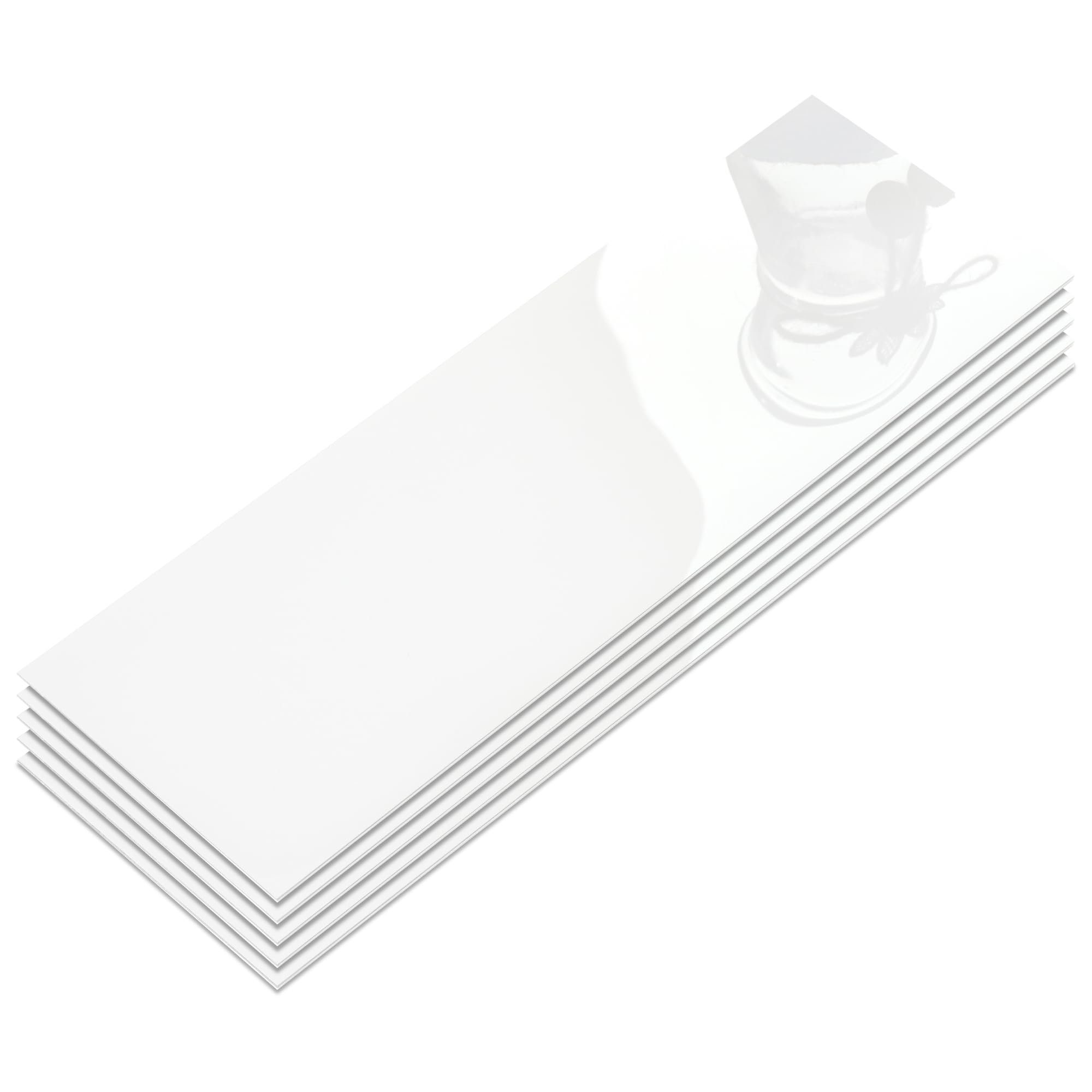 30-Sheet Subway Peel and Stick Backsplash, 12