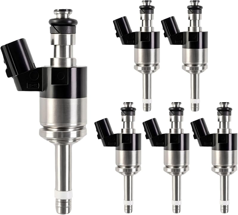Jogo de 6 bicos injetores de combustível Autotiming 16010RLV305 para Honda 3.5L – 6 unidades