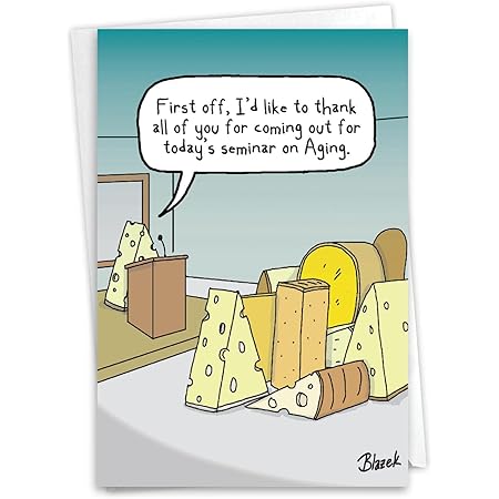 NobleWorks Funny 70th Birthday Milestone Greeting Card