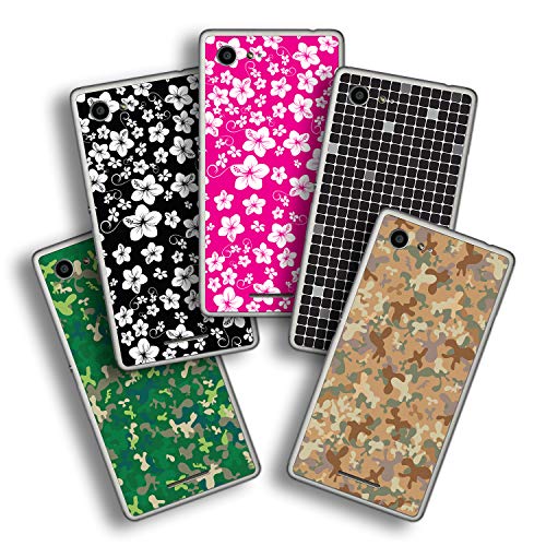 atFoliX Designfolie kompatibel mit Sony Xperia E3, wähle Dein Lieblings-Design aus, Skin Aufkleber (Muster)