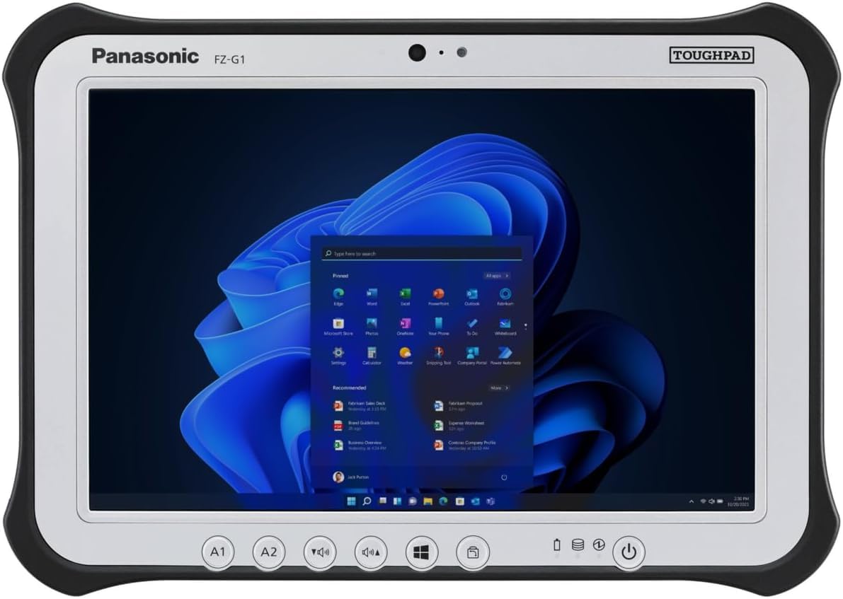 Amazon.com : Panasonic Toughpad FZ-G1 Rugged Tablet, Intel Core i5