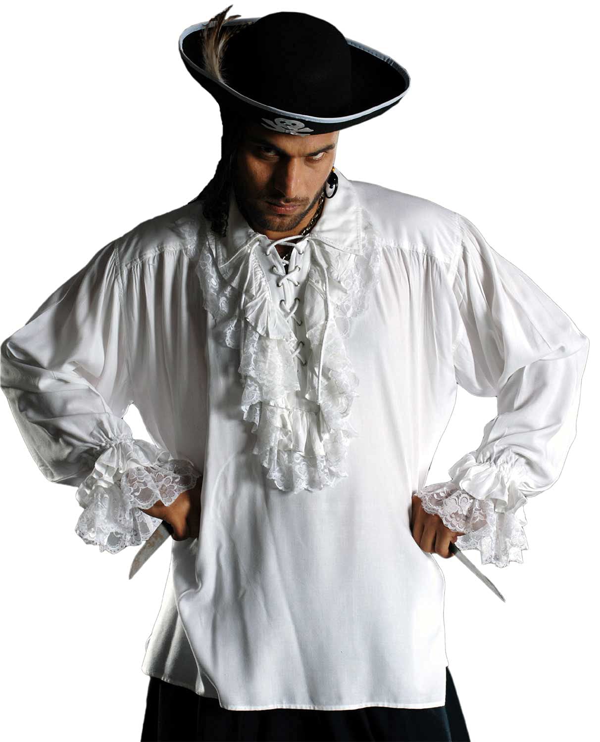 ThePirateDressingMedieval Poet's Roberto Cofresi Costume Pirate Shirt C1003