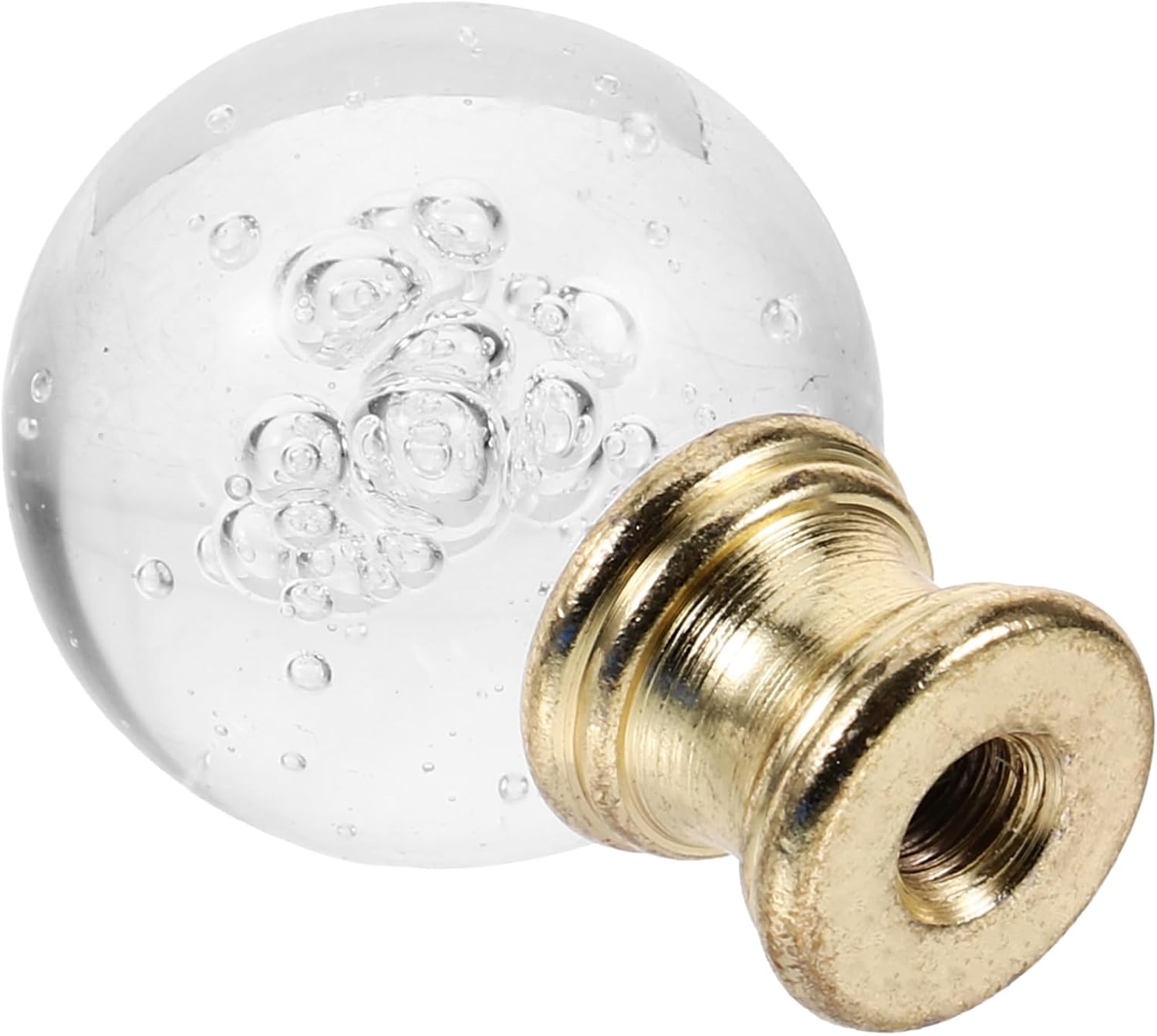 POPETPOP Harp Lamp Finial Knob Solid Decorative Lamp Hardware Lampshade Holder Finial Decor for Home Ball Shape