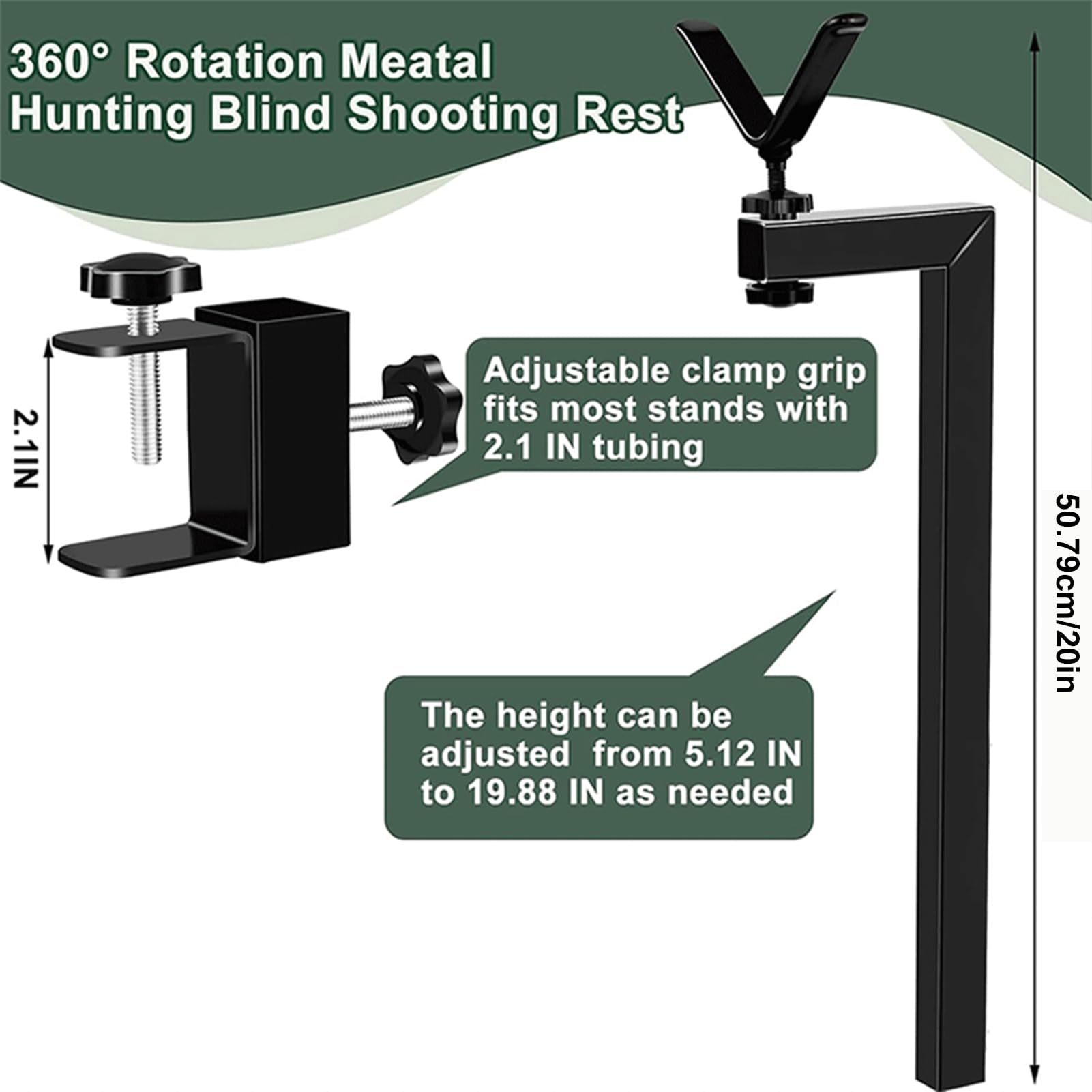Trépied Lumineux Support Photographique Portable à Hauteur Ajustable