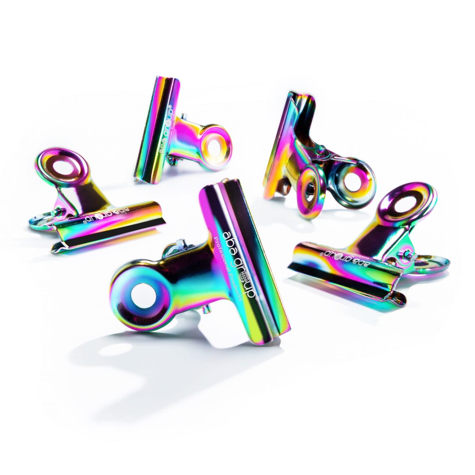 Aba Group Mini Nail Clips, 3 cm, 5 Pieces, Shaping Tool for Gel and Acrylic Nails Precision Tool for Shaping False Nails